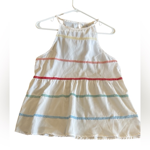 NWOT ePretty White babydoll top boho - Picture 1 of 3